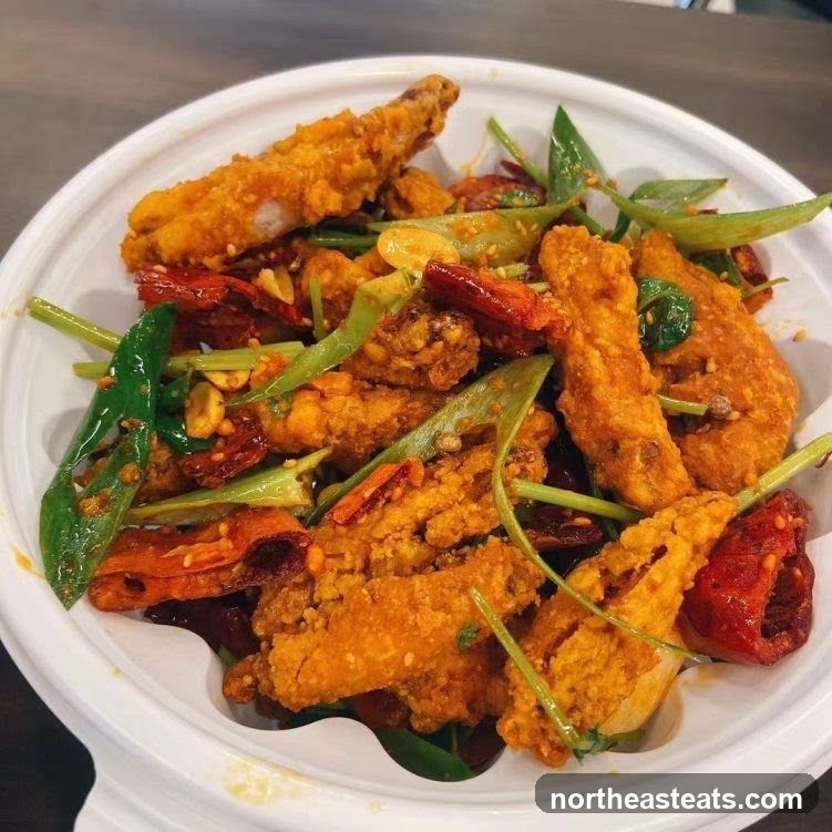 Spicy Fried Chicken Dish