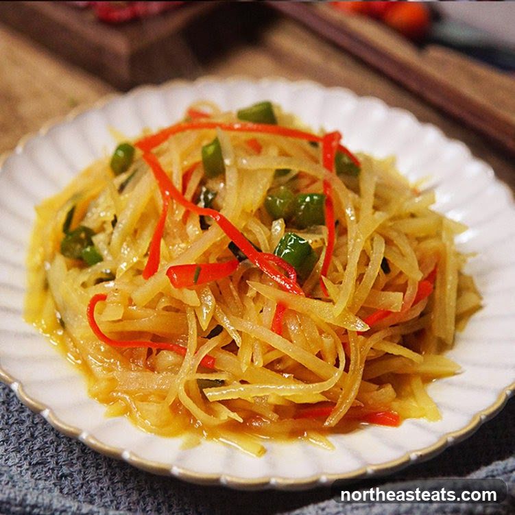 Shredded Potato Stir-fry