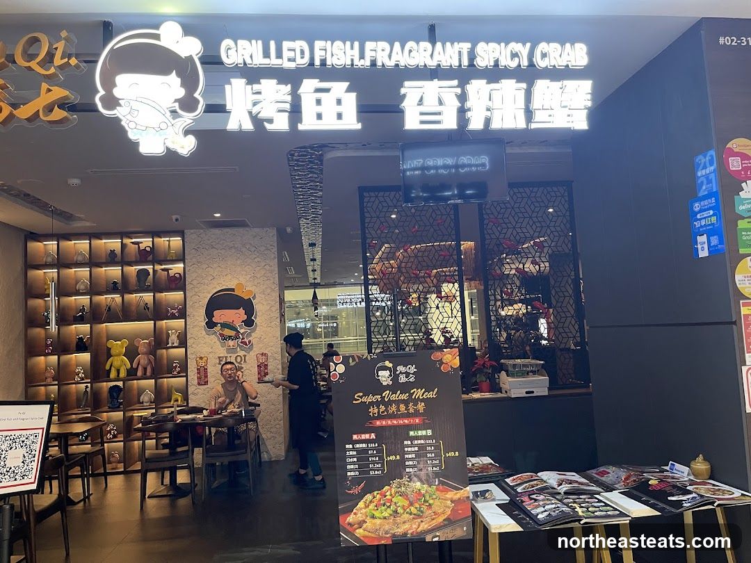 Restaurant Entrance with Menu