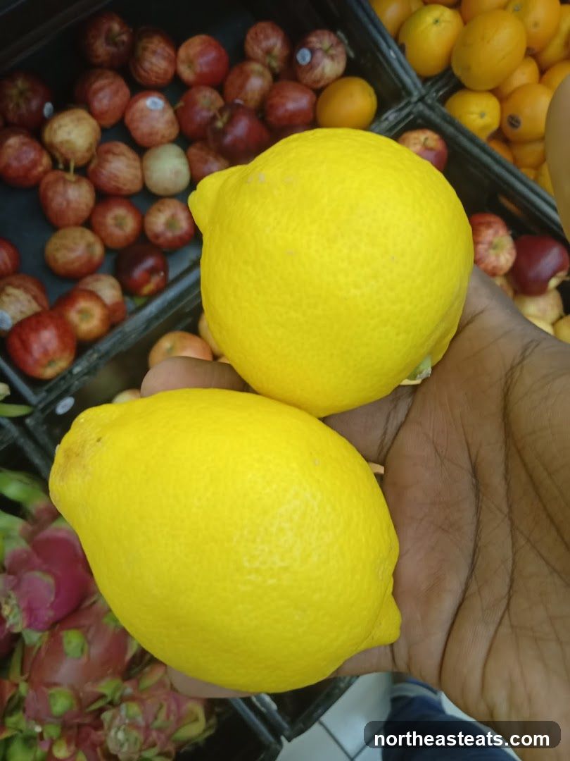 Lemons and other fruits