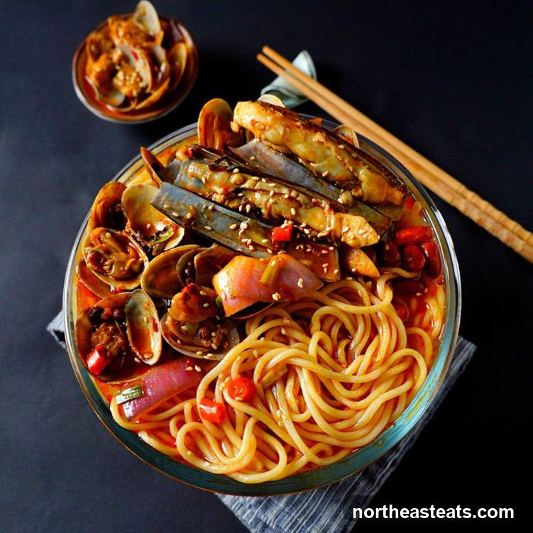 Spicy Seafood Noodles