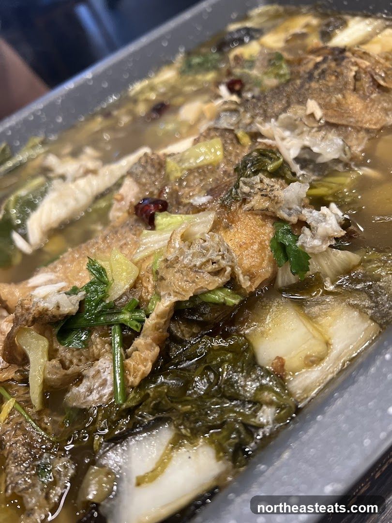 Steamed Fish with Vegetables