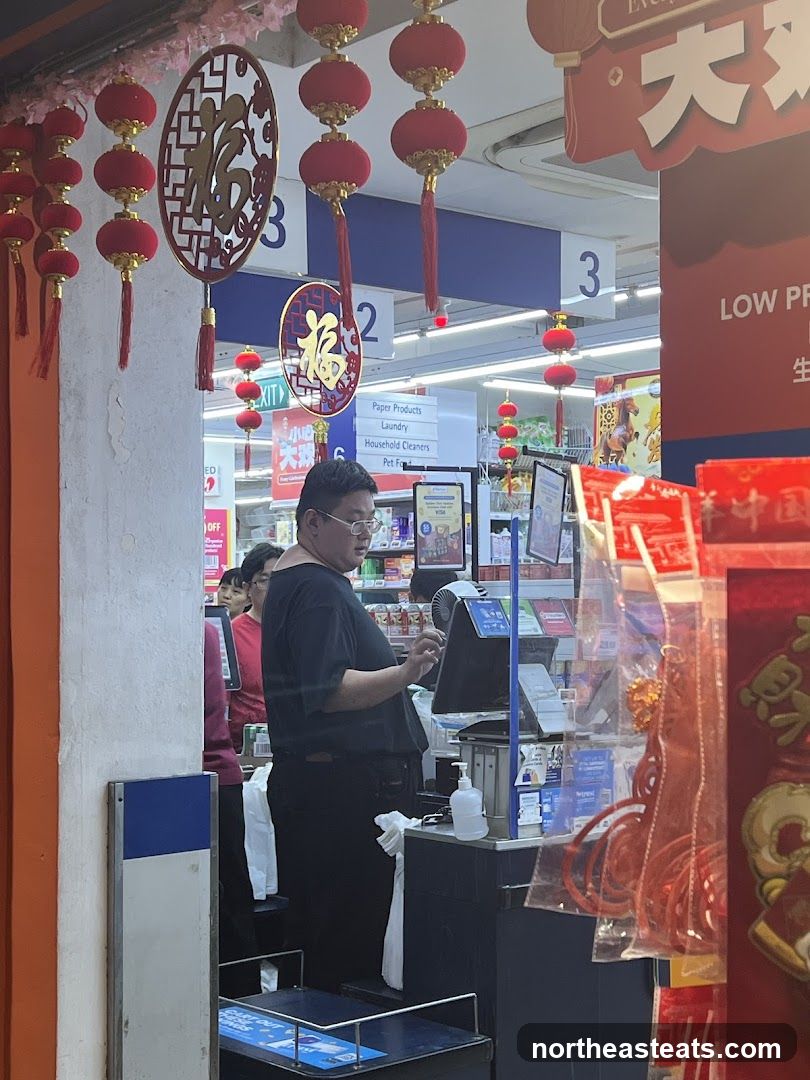 Checkout Counter with Decorations