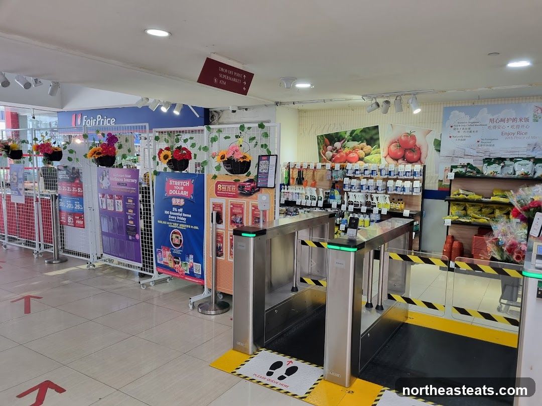 FairPrice Supermarket Entrance
