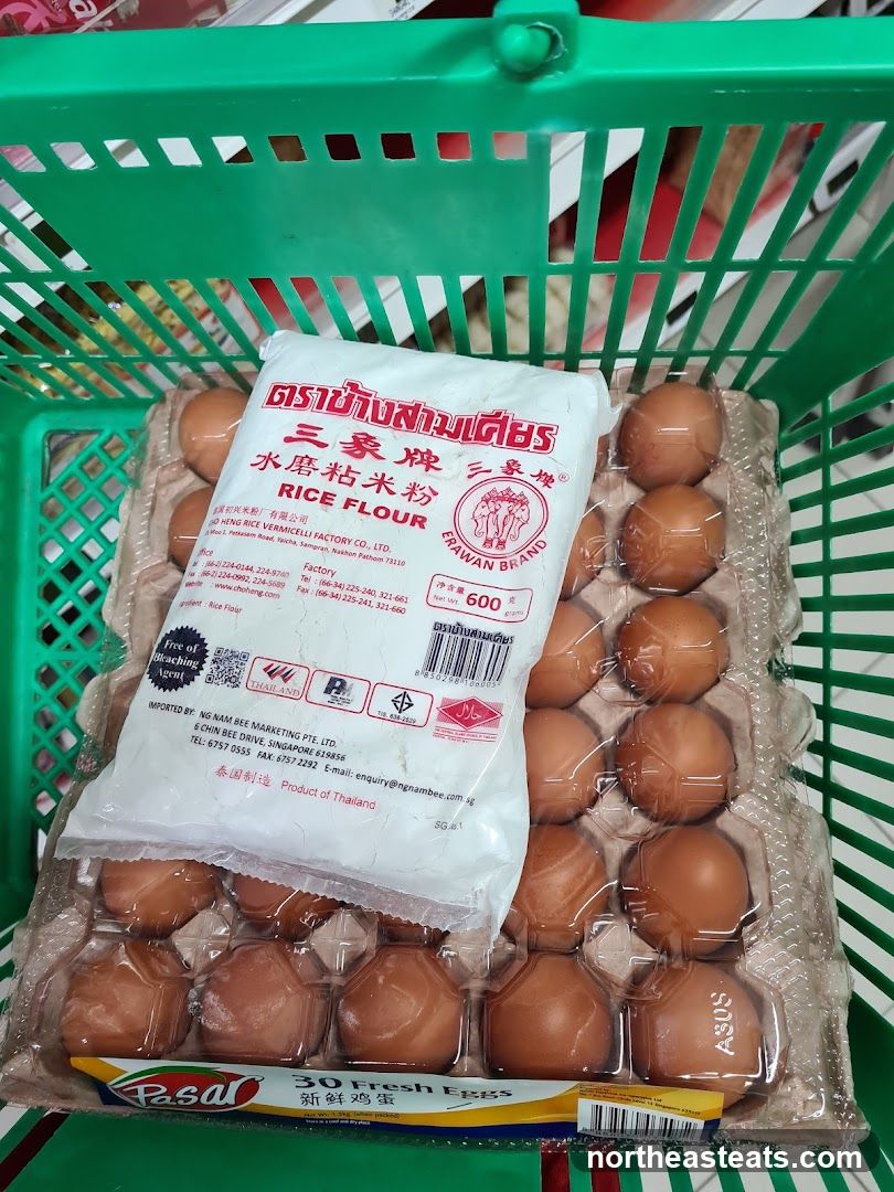 Rice Flour and Eggs