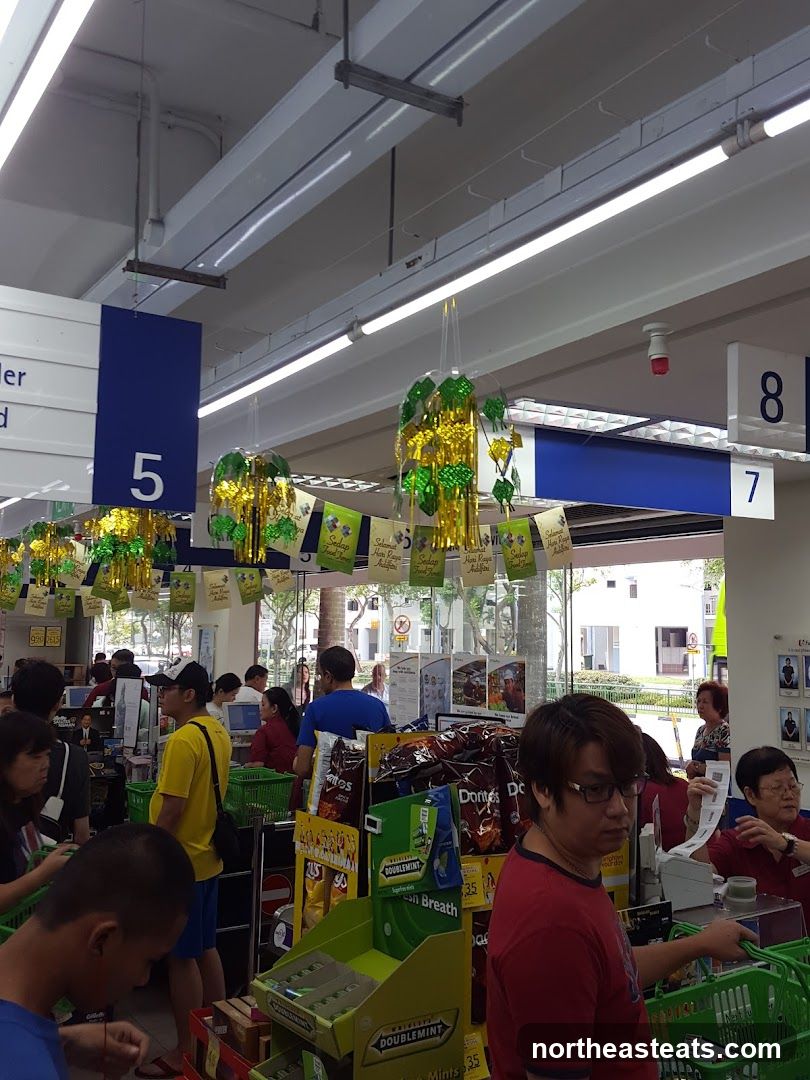 Supermarket Checkout Area