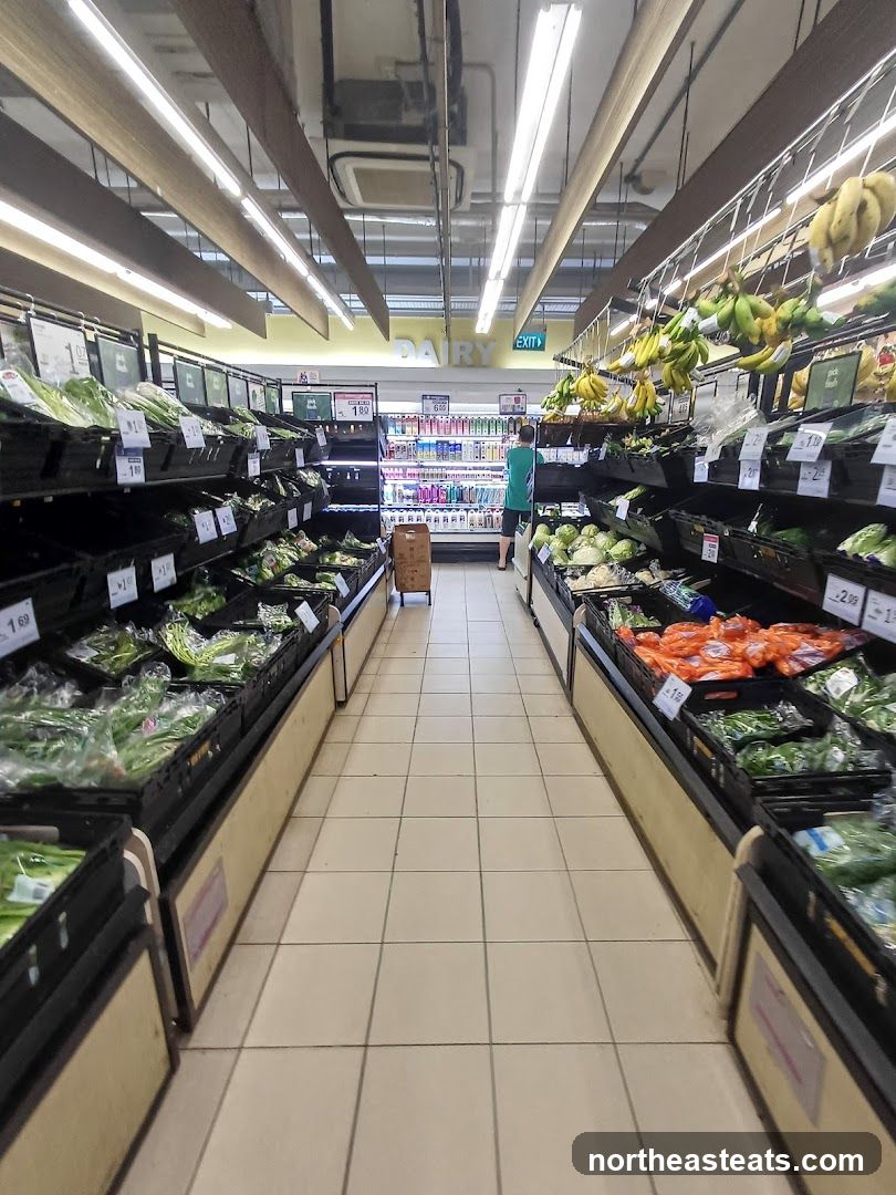 Supermarket Produce Aisle