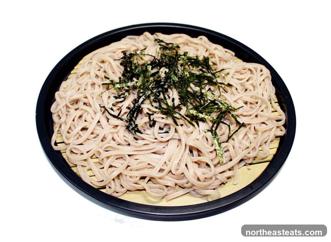 Soba Noodles with Seaweed