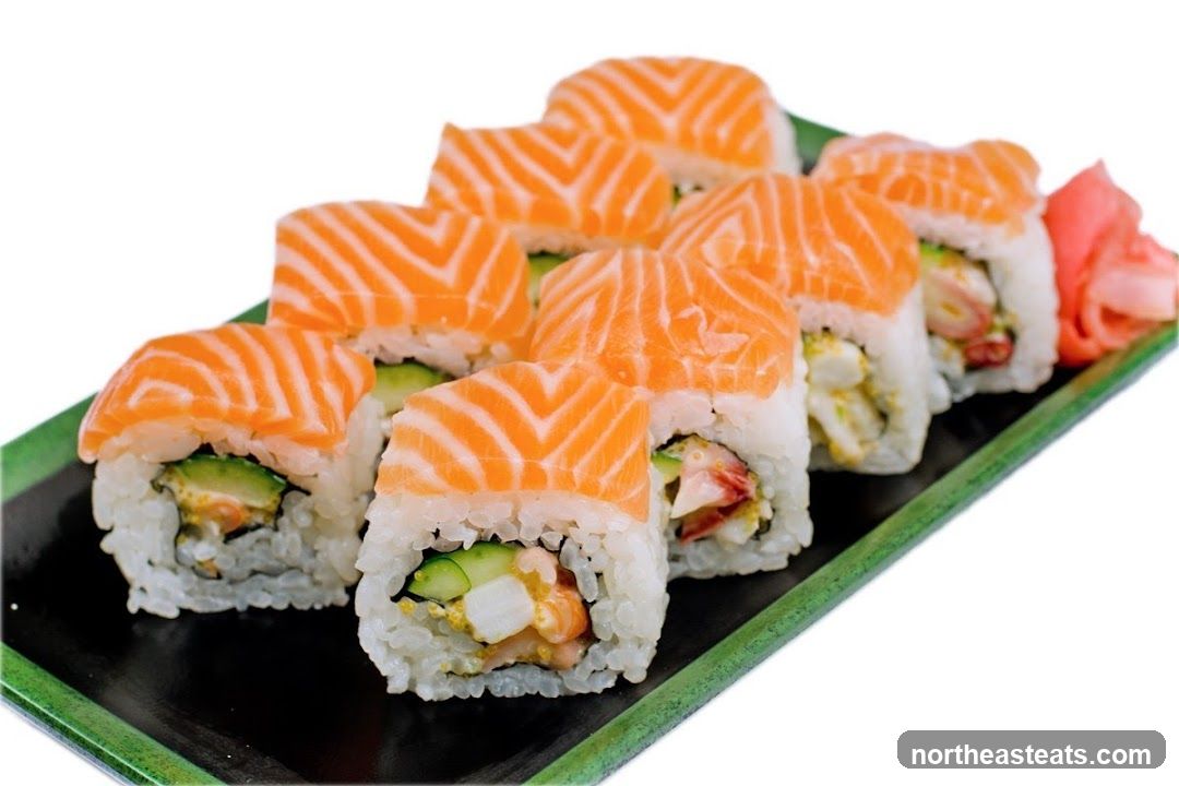 Salmon Sushi Rolls