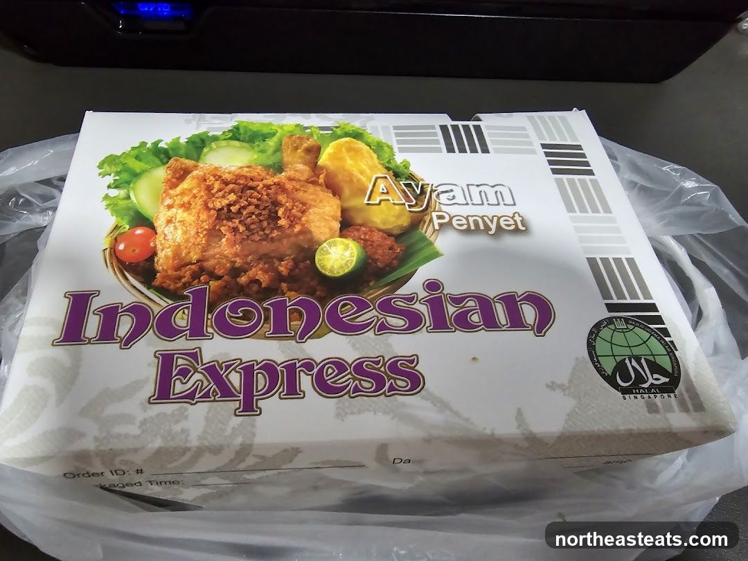 Indonesian Express Ayam Penyet Box