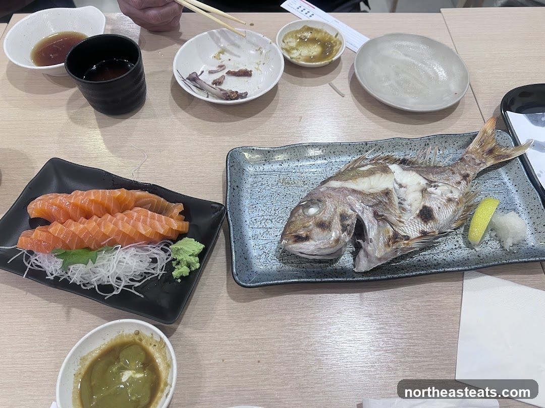 Sashimi and Grilled Fish