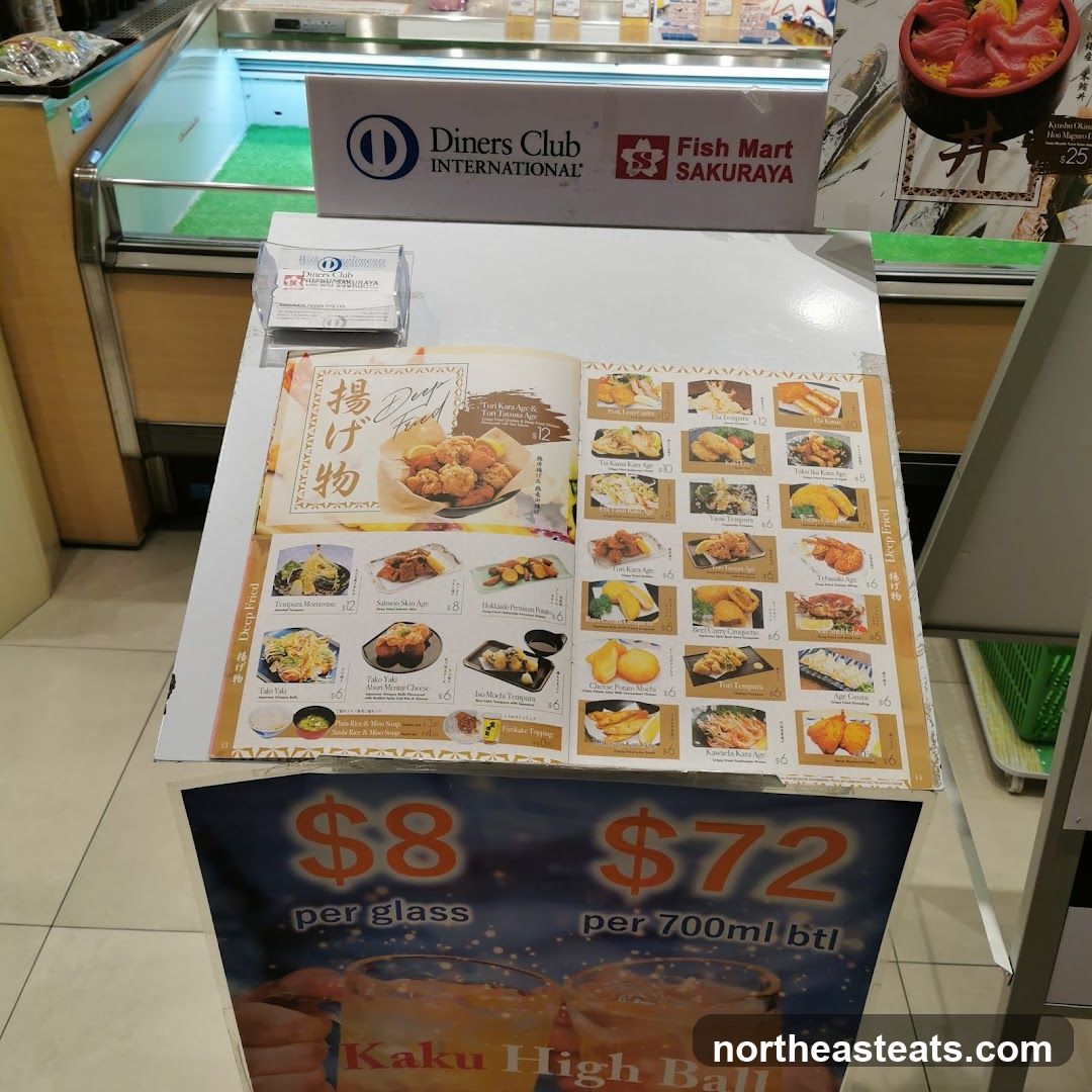 Fish Mart Sakuraya Menu