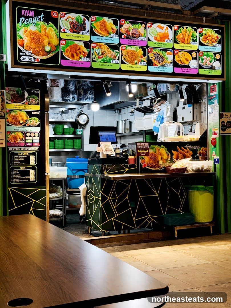 Ayam Penyet Menu