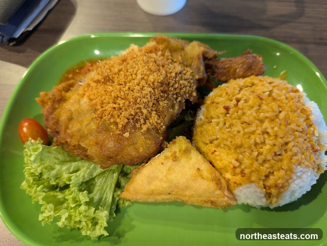 Fried Chicken with Rice
