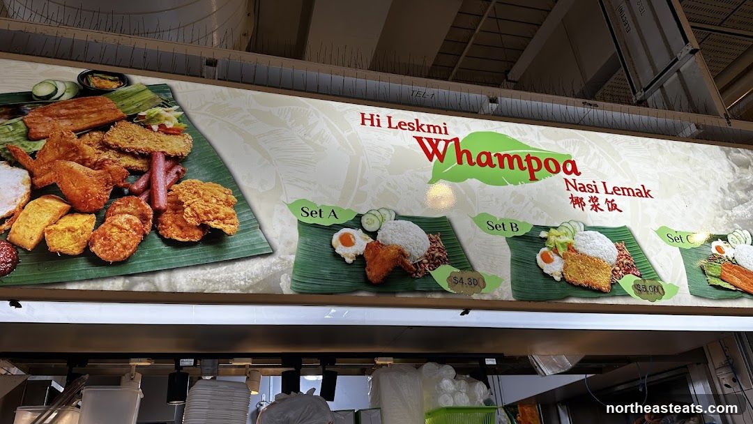 Nasi Lemak Menu