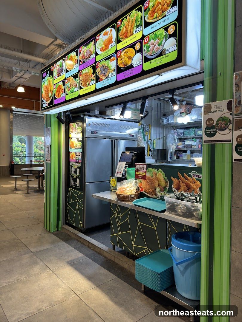 Food Stall Menu