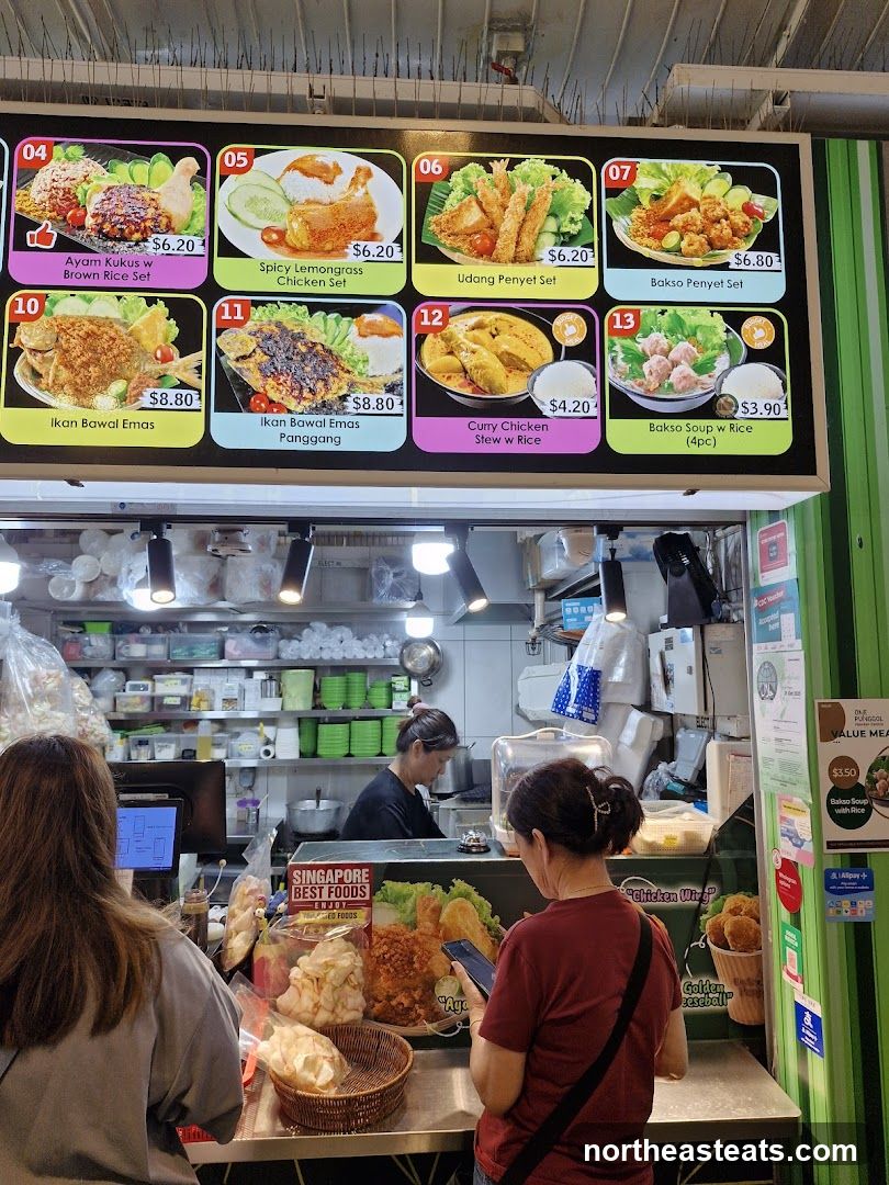 Food Stall Menu