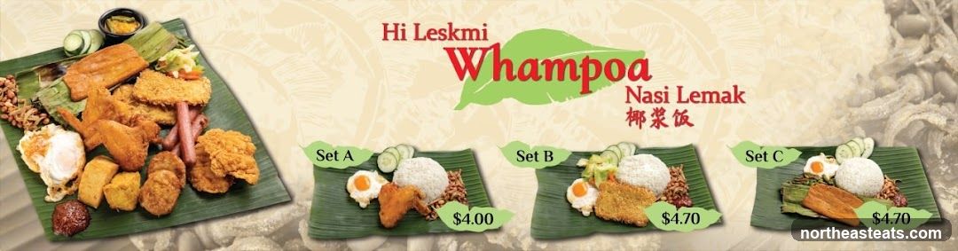 Nasi Lemak Menu