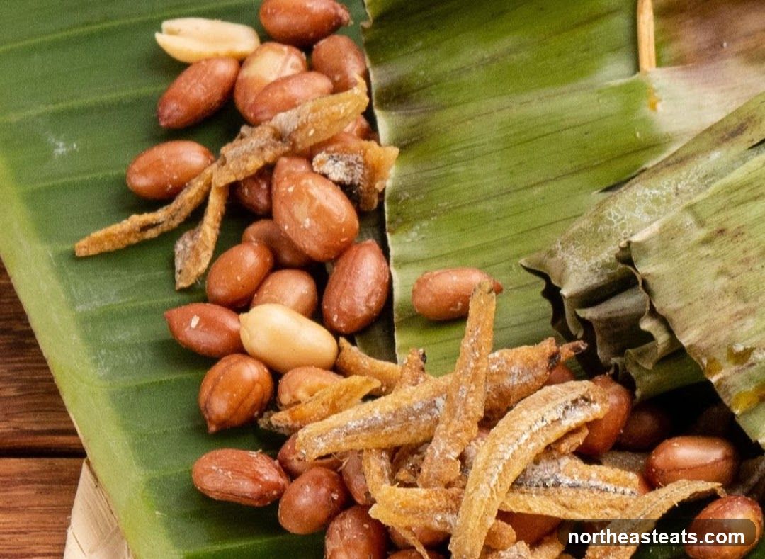 Peanuts and Fried Anchovies