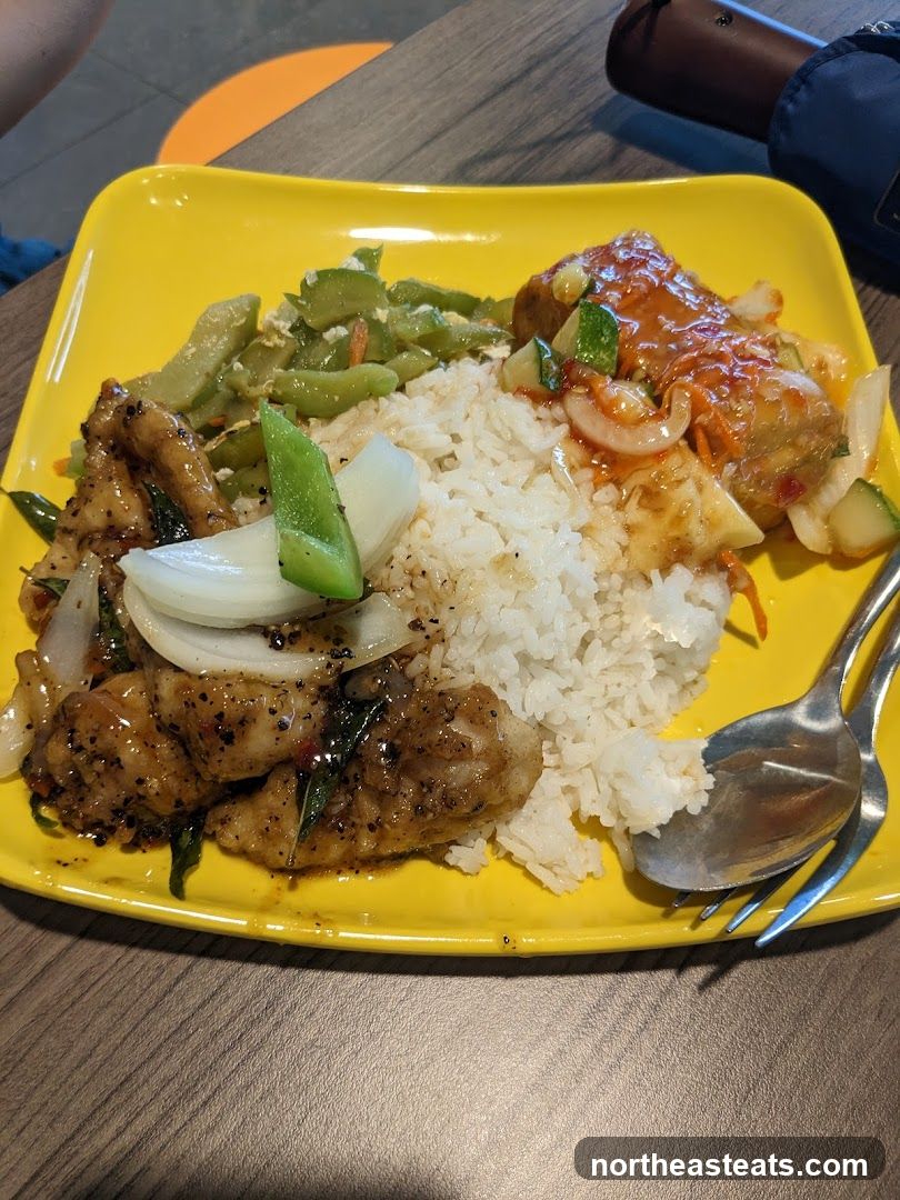 Plate of food