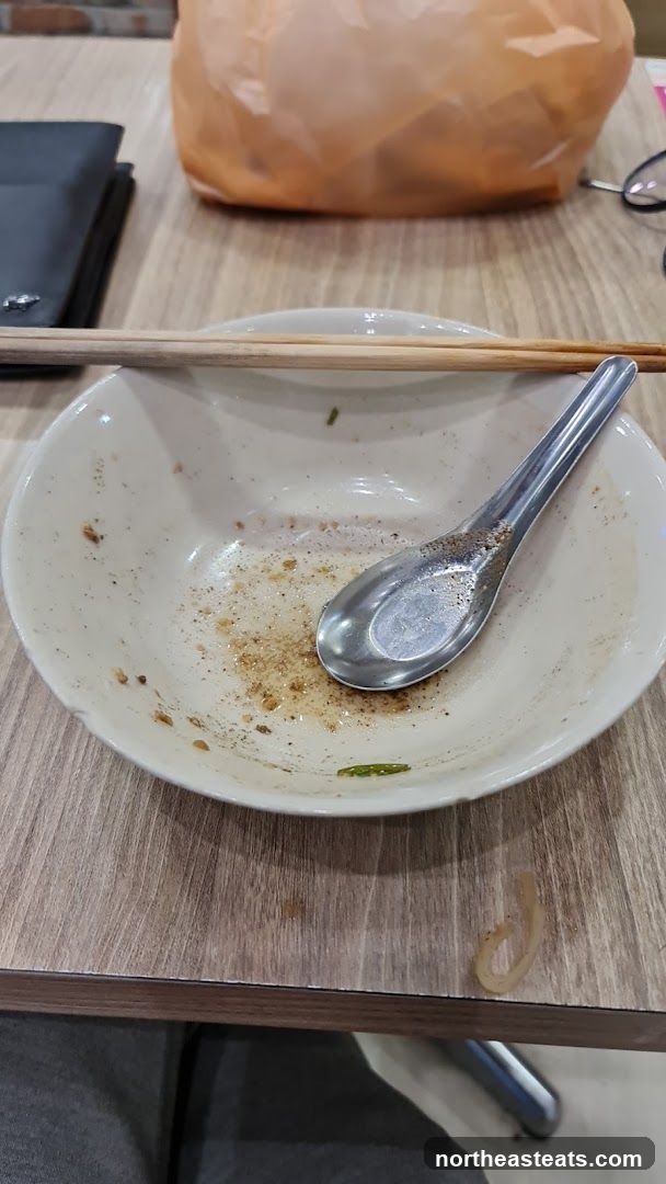 Empty Bowl with Utensils