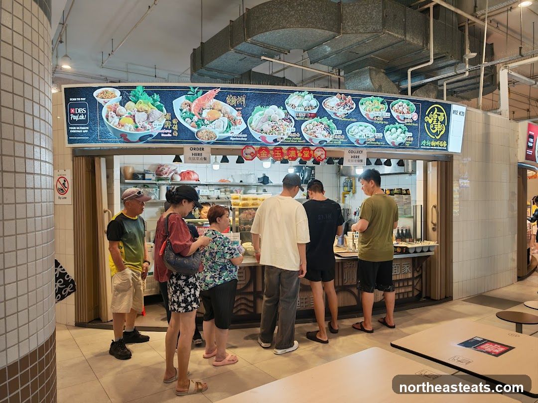 Food Stall with Menu