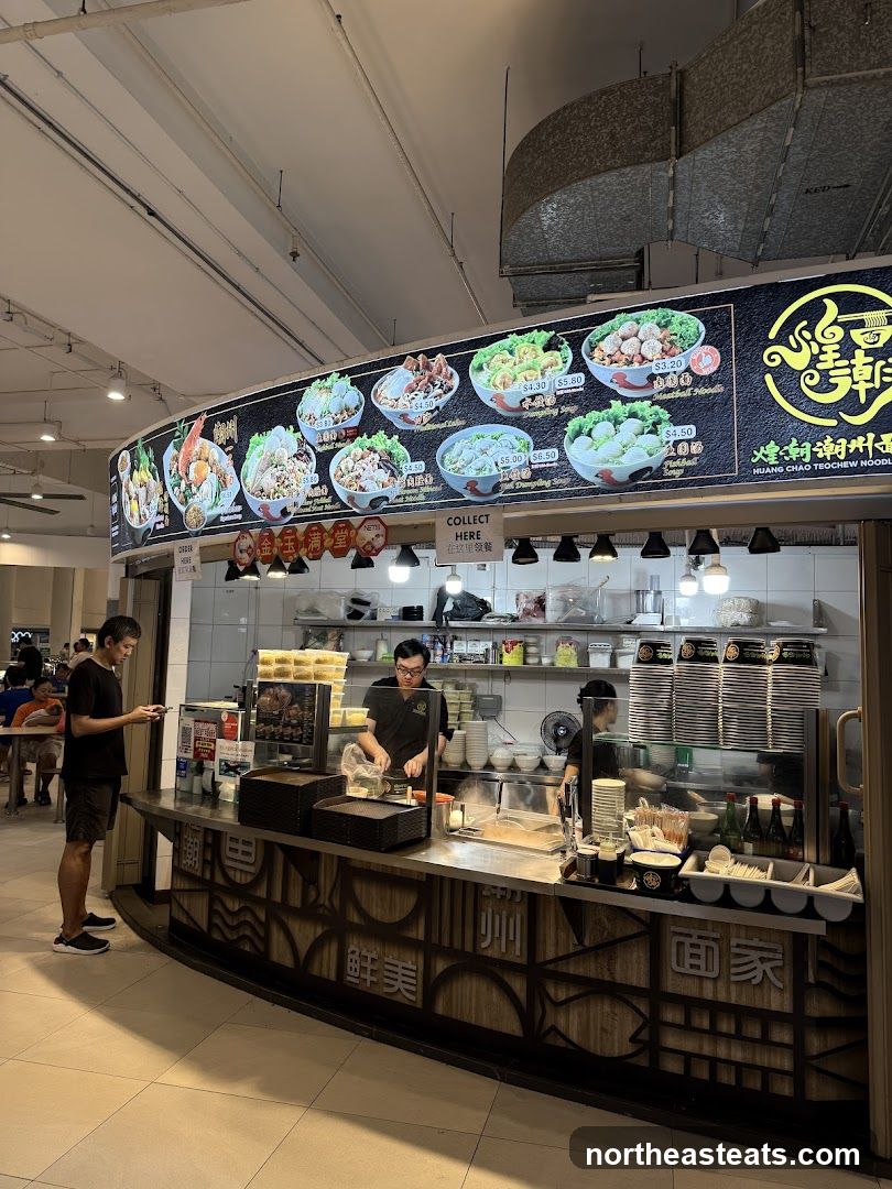 Noodle Stall Counter