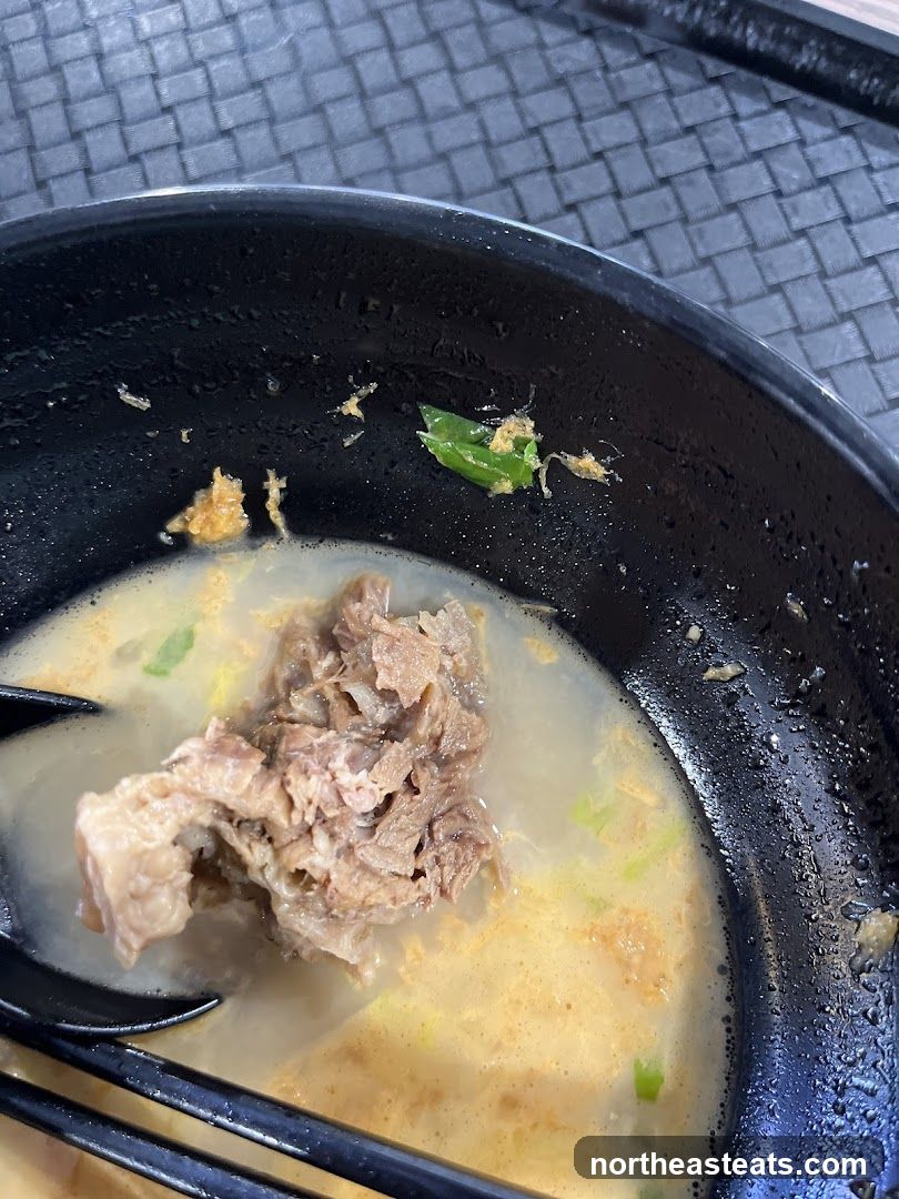 Bowl of Soup with Meat