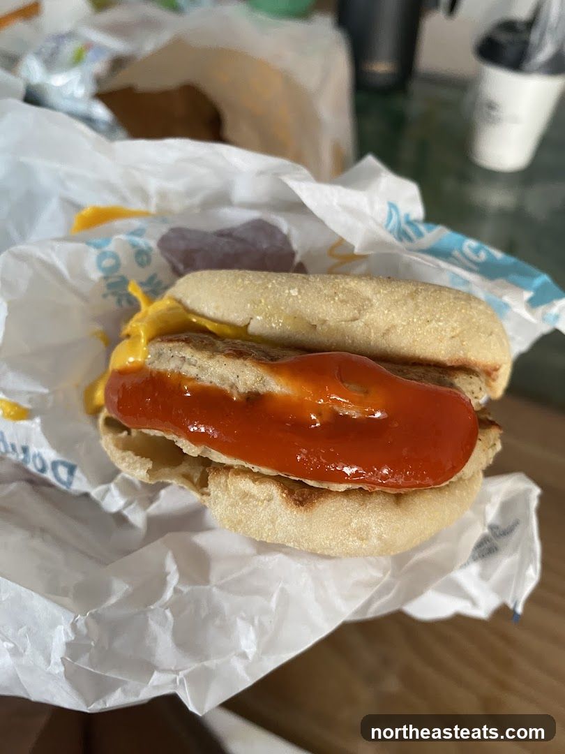 Sausage and Cheese Muffin