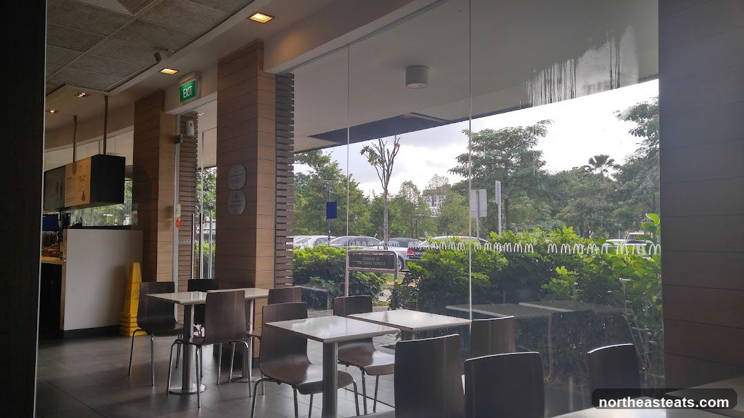 McDonald's Interior and Exterior View