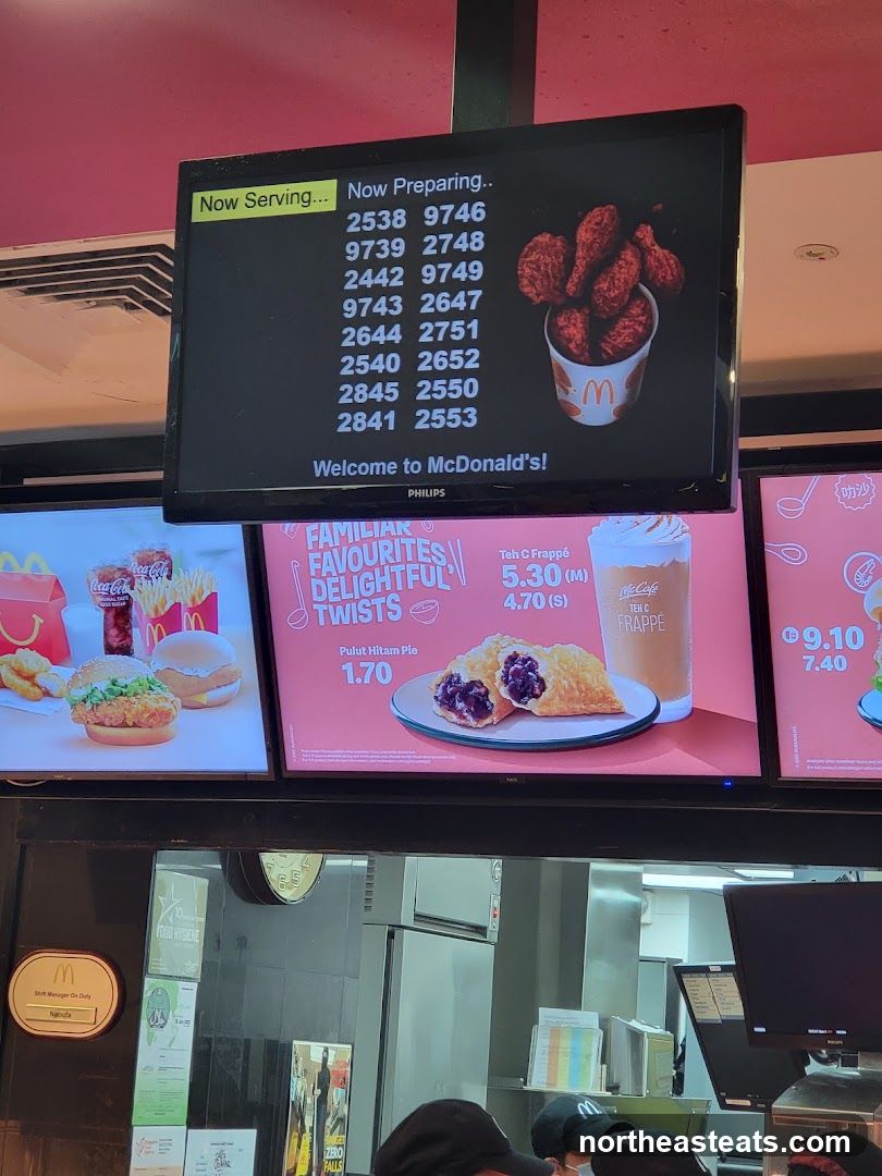 McDonald's Order Display