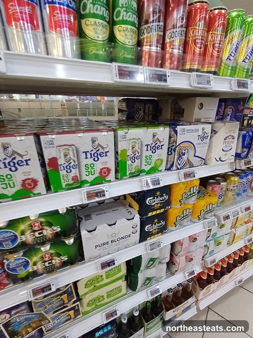 Beer and Beverages Aisle