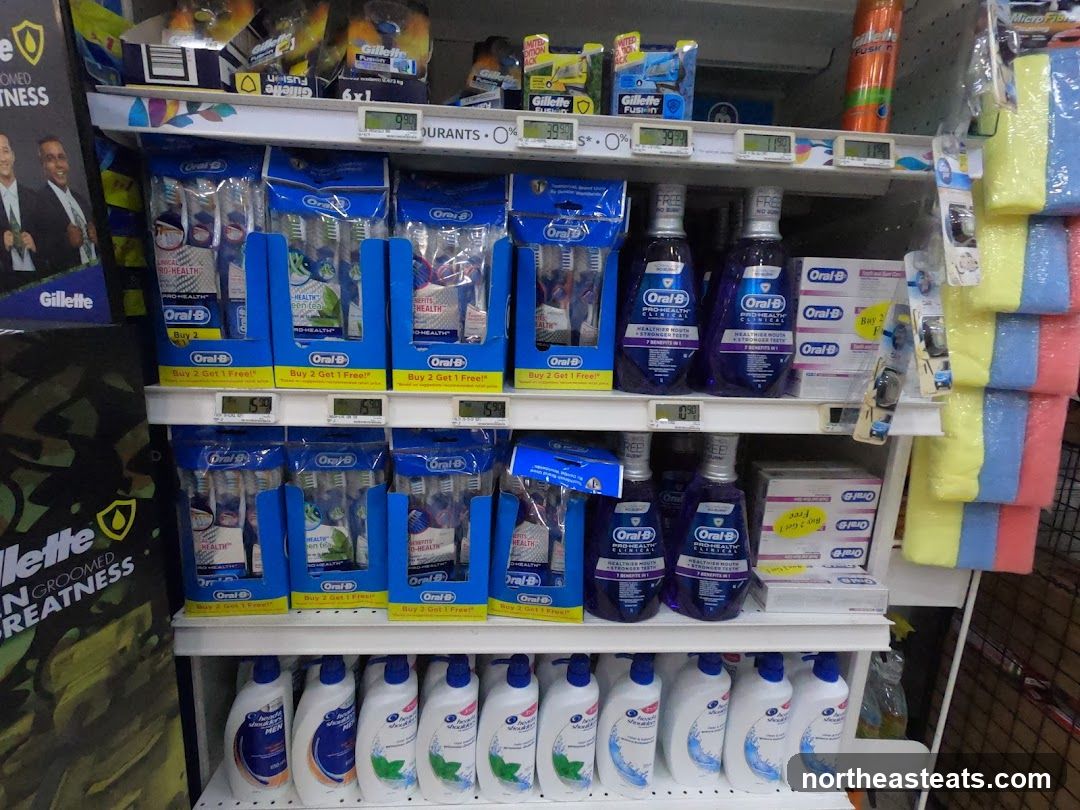 Oral-B and Gillette Products on Shelf