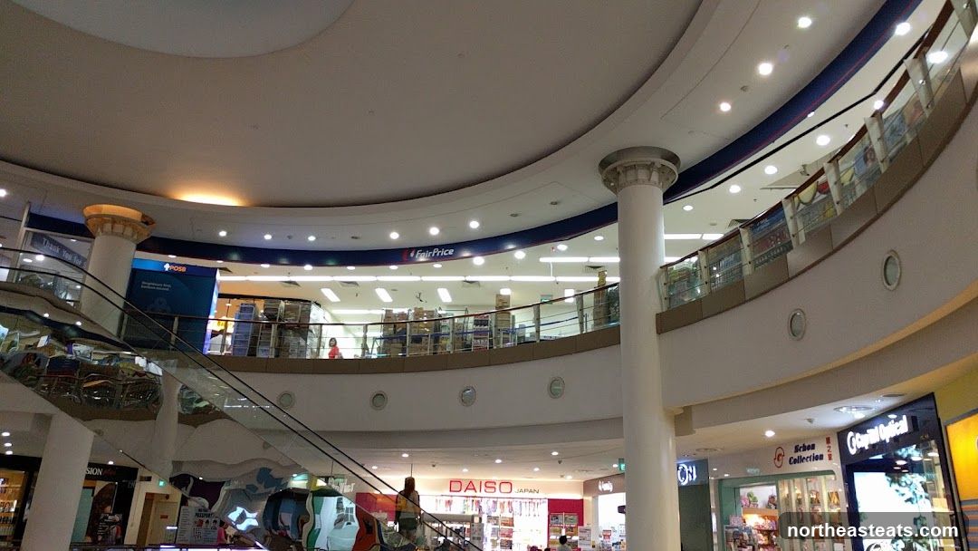 Interior of a shopping mall