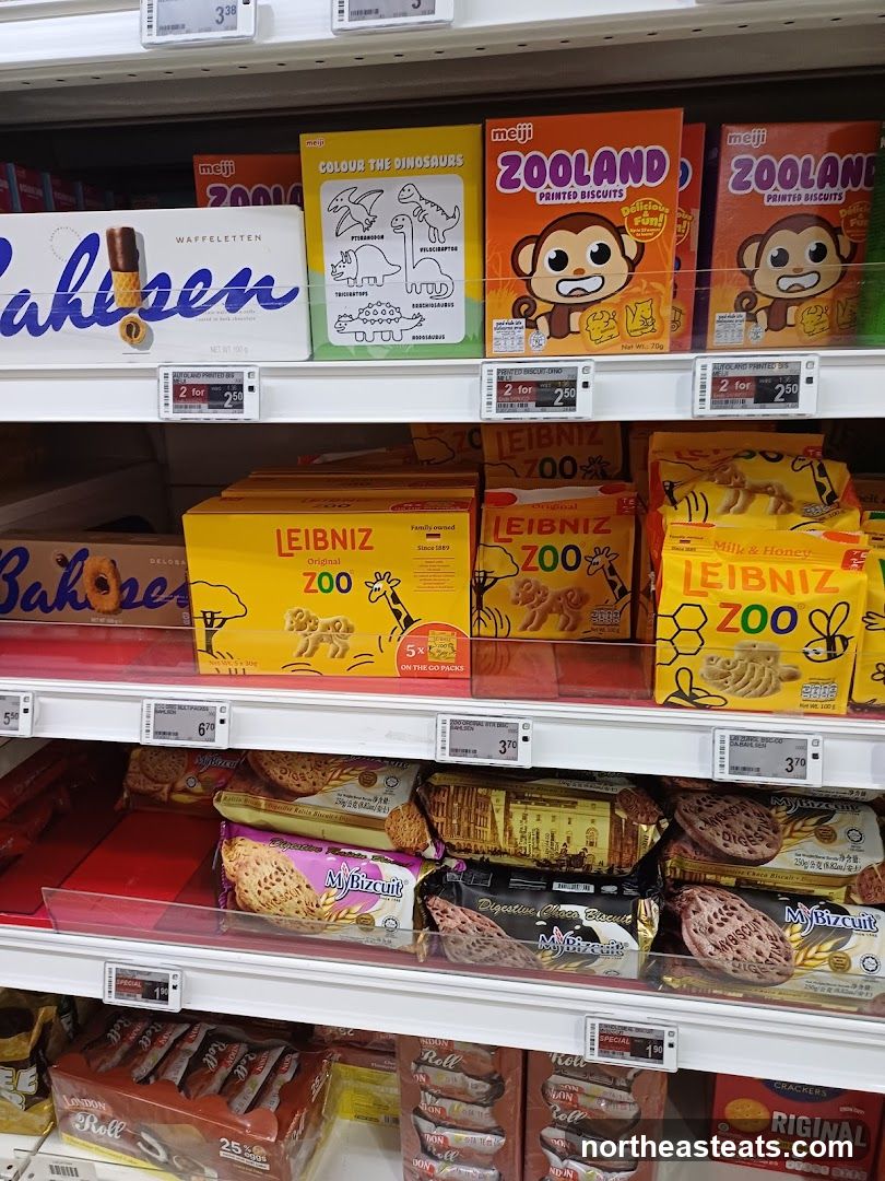 Biscuits on a Store Shelf