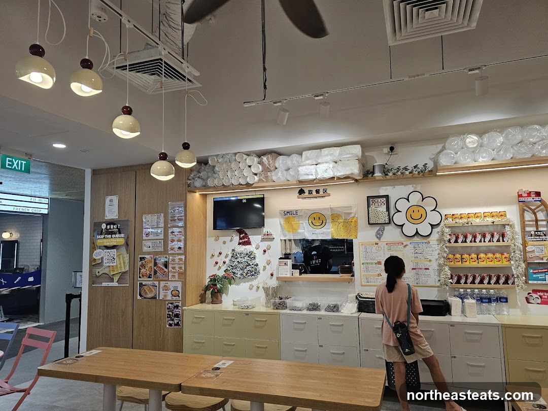 Restaurant Interior with Menu and Decorations