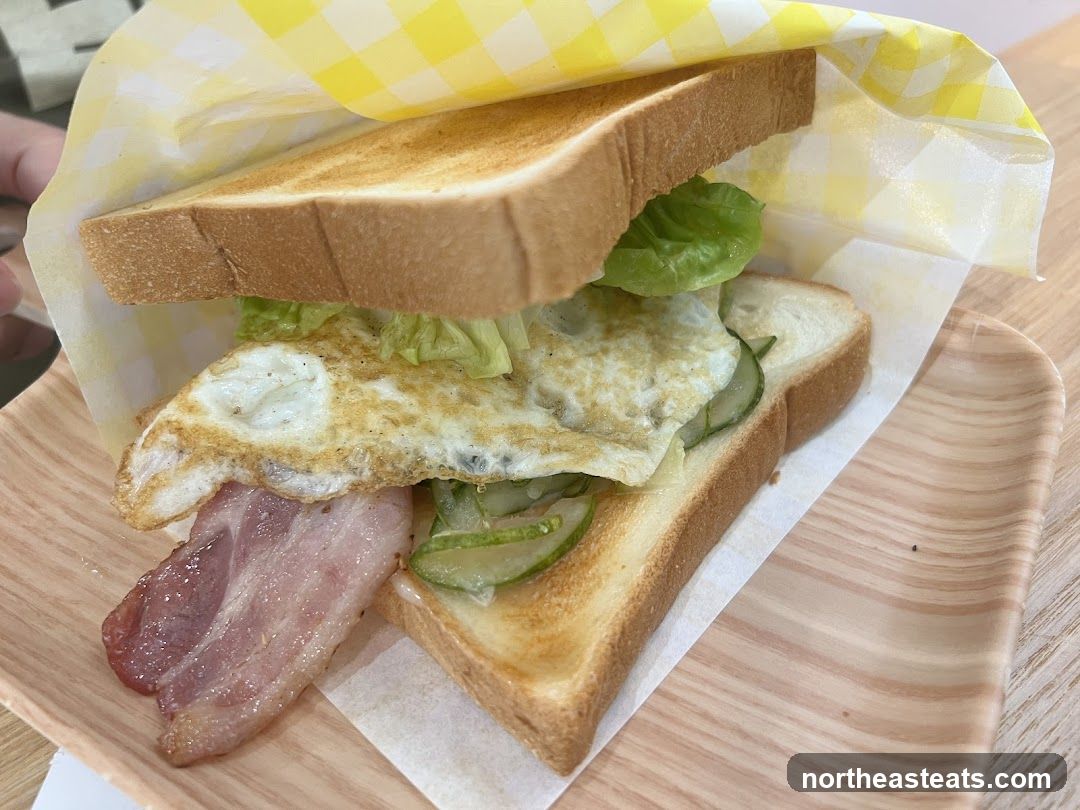 Bacon and Egg Sandwich
