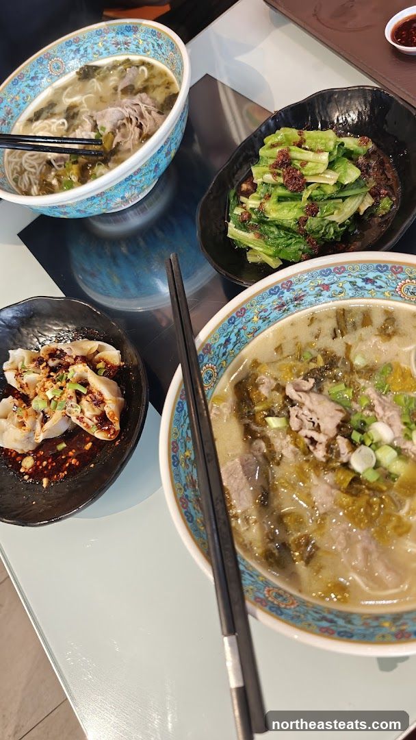 Noodle Soup and Dumplings