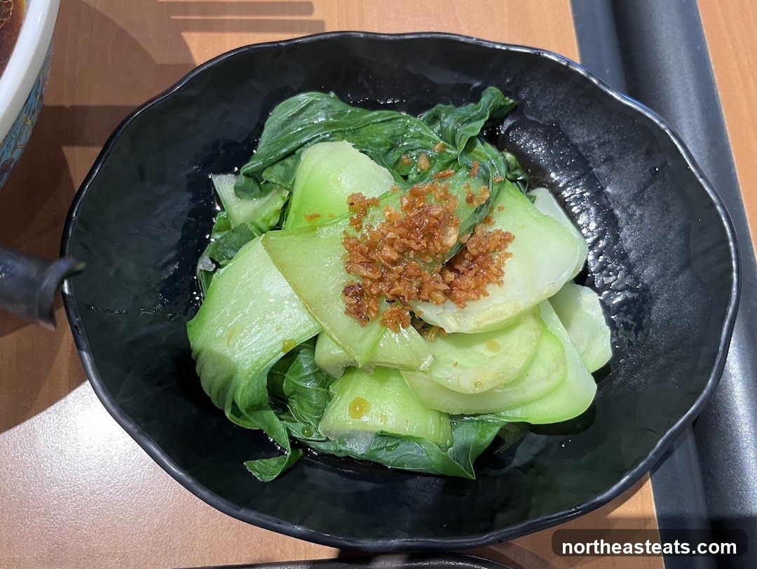 Stir-fried Bok Choy with Garlic