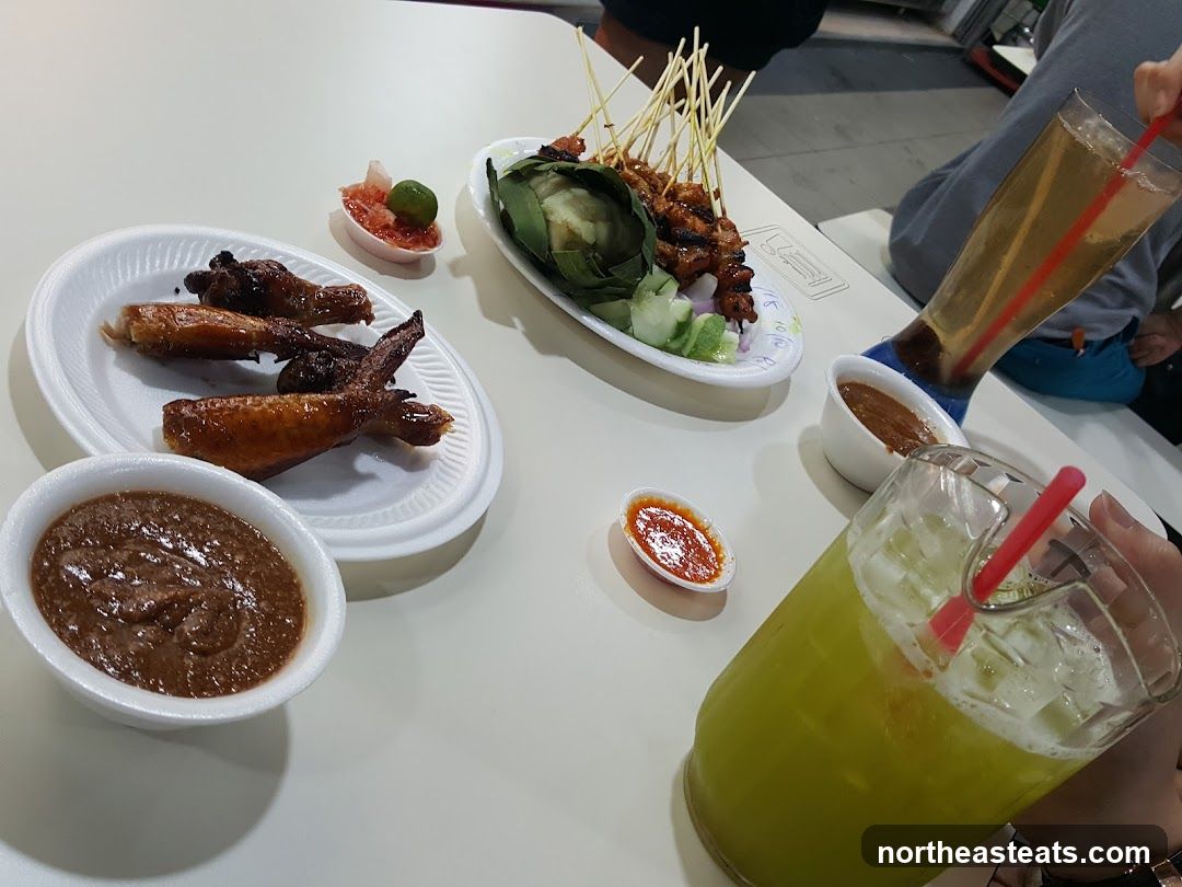 Food and Drinks on Table