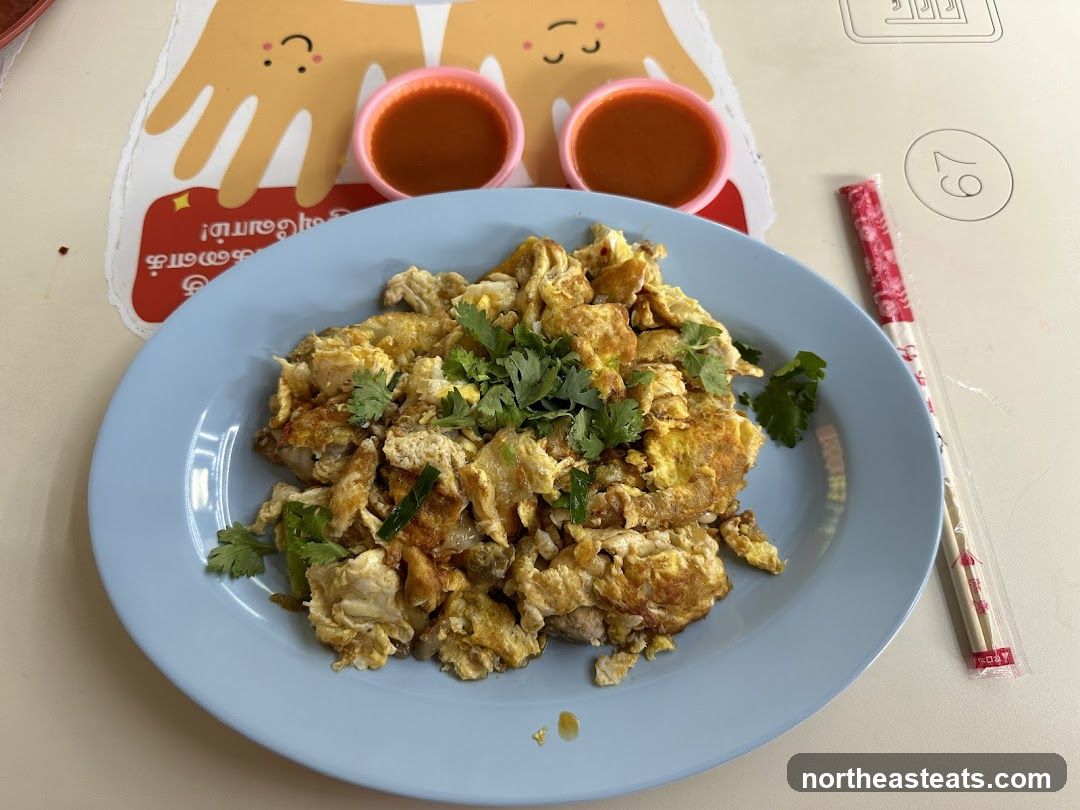 Oyster Omelette