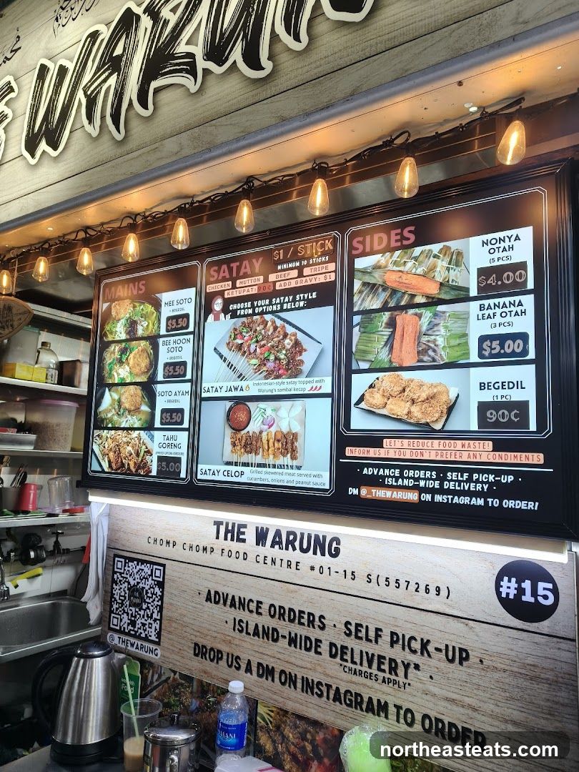 The Warung Menu