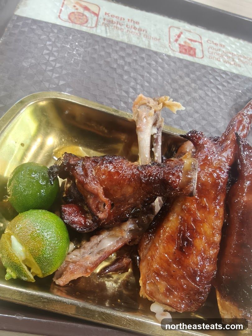 Roasted Duck with Limes