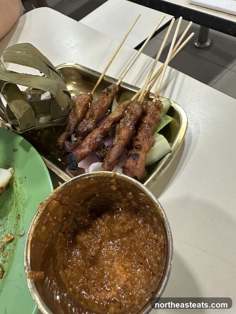 Satay Skewers with Peanut Sauce