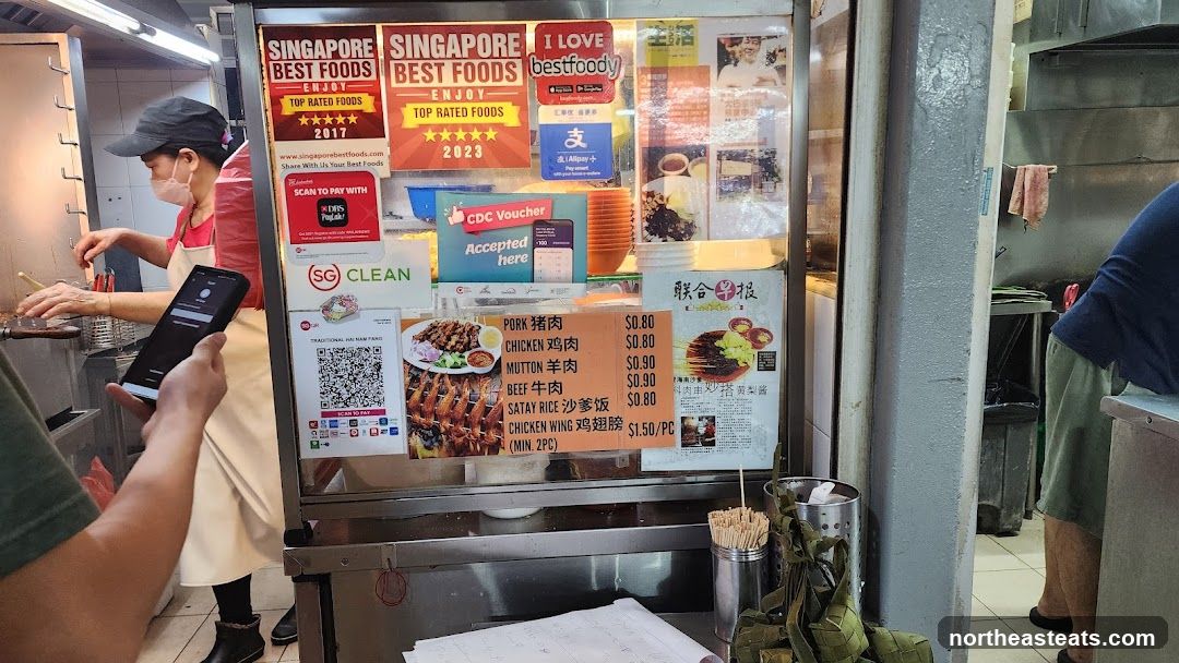 Food Stall Menu