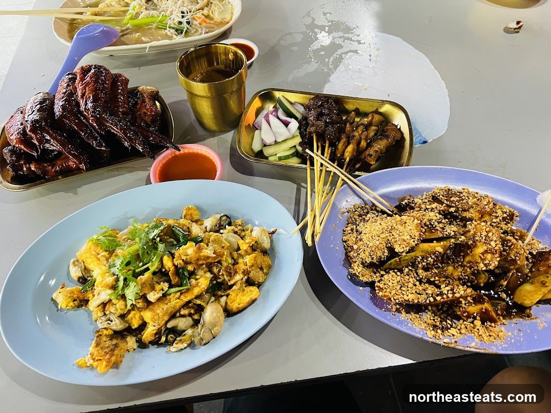 Assortment of Malaysian Dishes