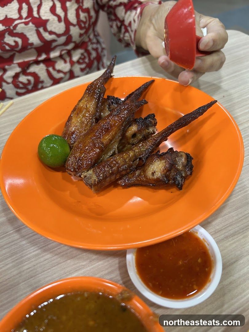 Chicken Wings with Dipping Sauce