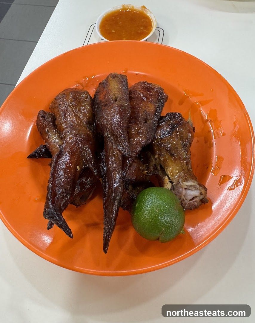 Grilled Chicken Wings with Lime and Sauce