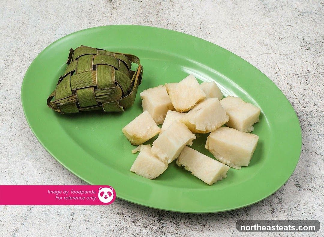 Ketupat and Rice Cubes
