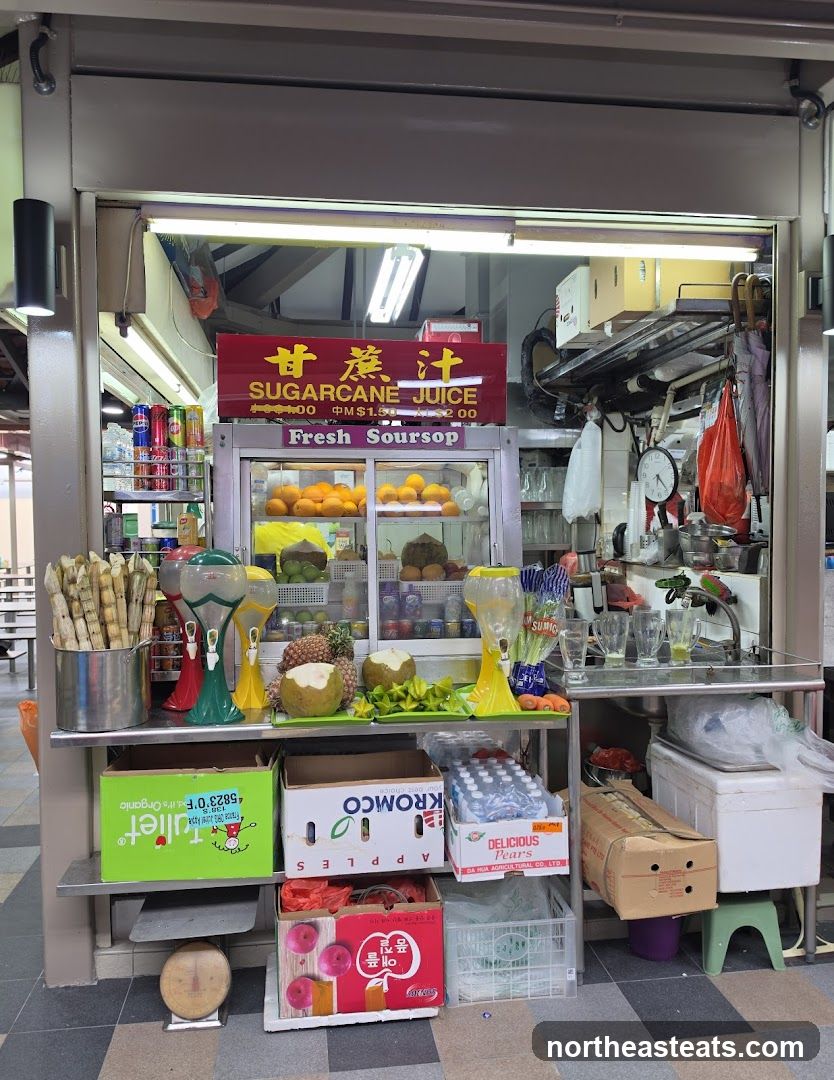 Sugarcane Juice and Fresh Soursop Stall